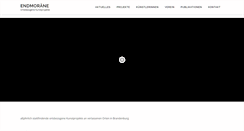 Desktop Screenshot of endmoraene.de